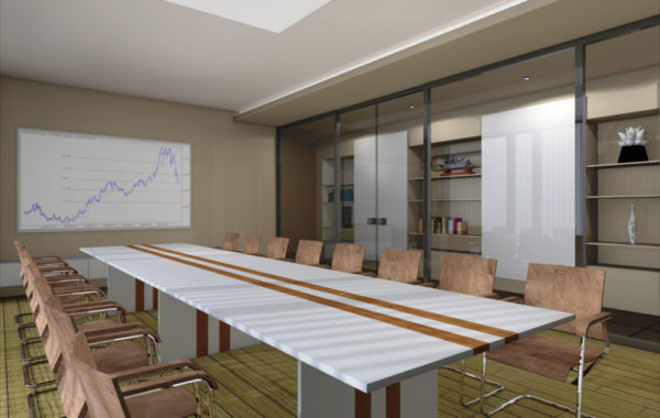 Projekt – sala konferencyjna